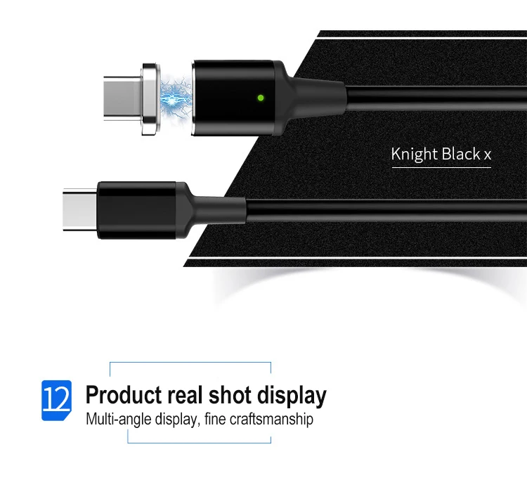 Кабель usb type-C, 1,8 м, магнитный кабель Usb C, 20 в, 5 А, кабель для быстрой зарядки и передачи данных USBC, поддержка QC PD для MacBook