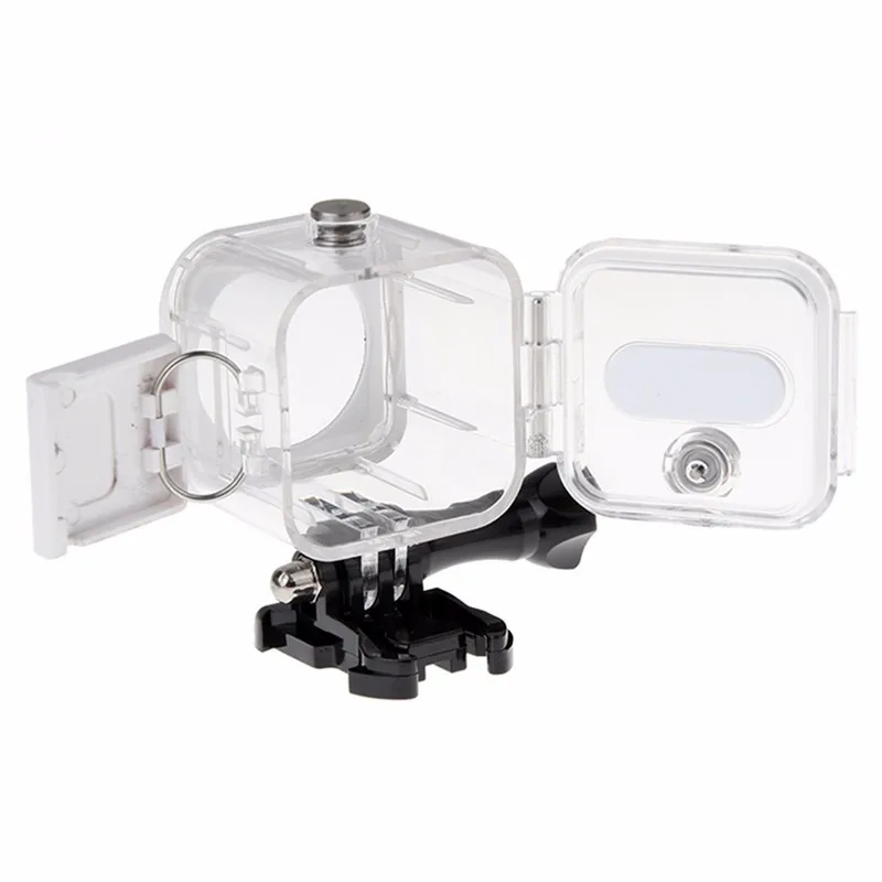 LANBEIKA для Go Pro Hero 4S высокое качество акрил 60 м Водонепроницаемый Корпус Дайвинг чехол для Gopro Hero 4 сеанса 5 Session 5S 4S