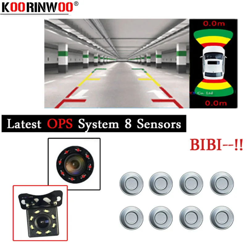 Koorinwoo Parktronics OPS система OBD сигнализация Передняя форта Автомобильная камера