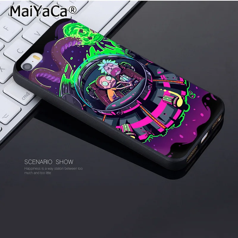 5 MaiYaCa для iphone 7 6 X Чехол Рик и Морти Пикл Рик Coque Оболочка Чехол для телефона для iphone 7 6X8 6s Plus 5 5S SE XS XR чехол - Цвет: 5