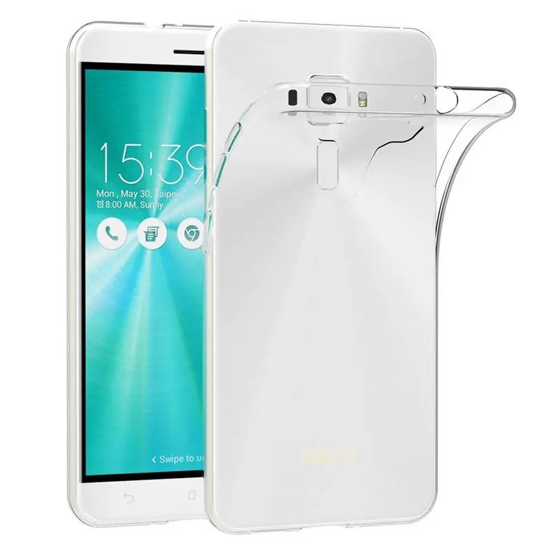 Для Asus Zenfone 3 ZE552KL силиконовый чехол Прозрачный для телефона Z012D ZE ZE552 552 552KL KL |
