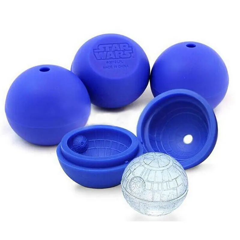 Star Wars лоток для льда силиконовая форма льда Куб лоток Шоколад Плесень смерть звезда Дарт Вейдер R2D2 Хан Соло Falco