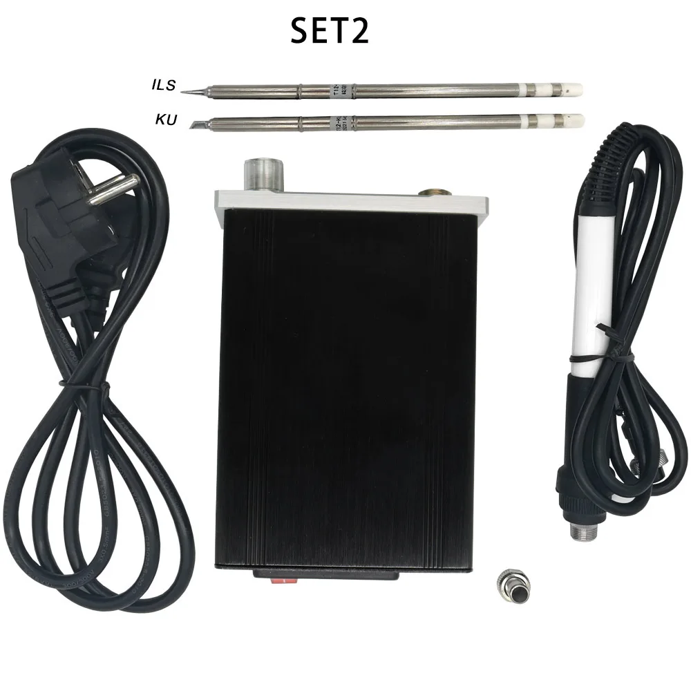 QUICKO T12 STM32 OLED паяльная станция V3.1/1,3 дисплей цифровой контроллер температуры электронная CNC панель с гравировкой