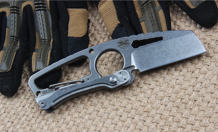 Высокое качество 61HRC CPM-S35VN Порошковая сталь лезвие S35VN ручка карманный нож Тактический походный ключ нож Открытый выживания EDC инструмент