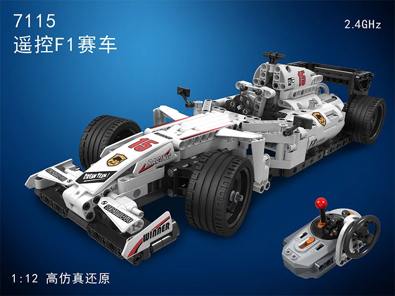 Moc F1 гоночный автомобиль дистанционное управление 2 4 ГГц техника с корпус