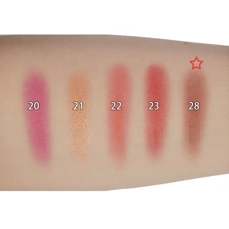 Новинка 2017 1 шт. коричневые тени для век натуральная матовая пудра мерцающие