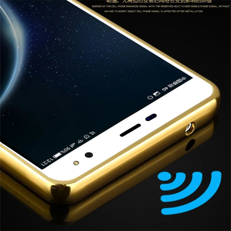 Чехол для Huawei Luxury роскошные золотые зеркальные алюминиевые Защитные чехлы для телефонов Huawei Y7 Y7 5," задняя крышка Y7