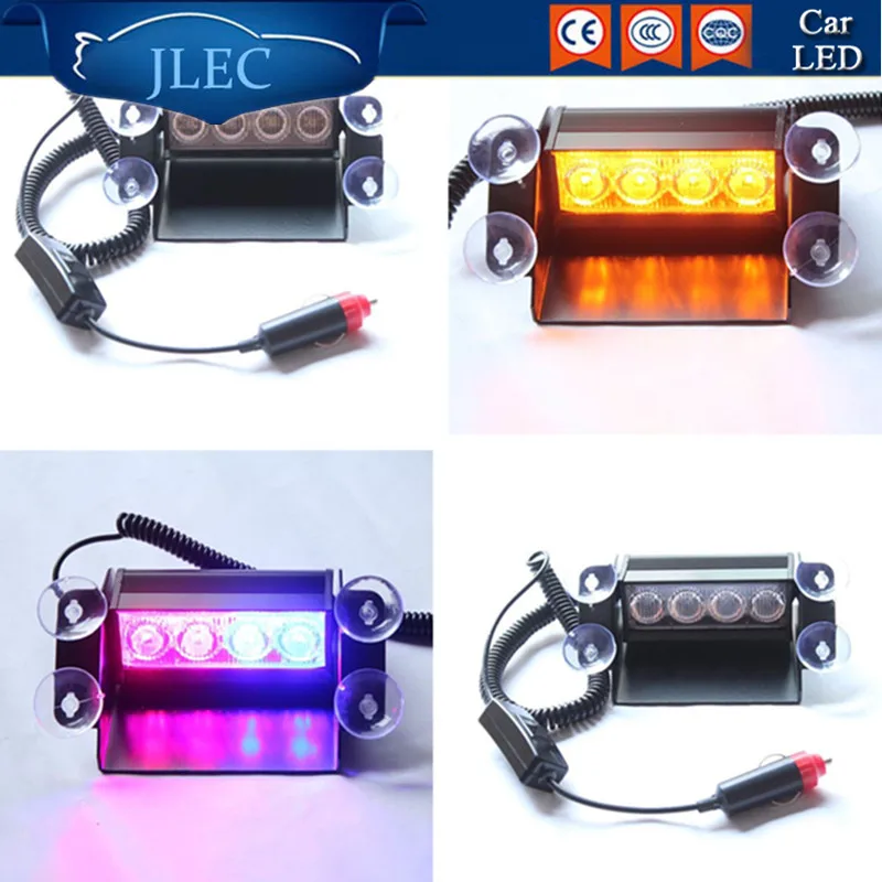 2017 автомобильный Стайлинг 4 светодиодный стробоскопический светильник s