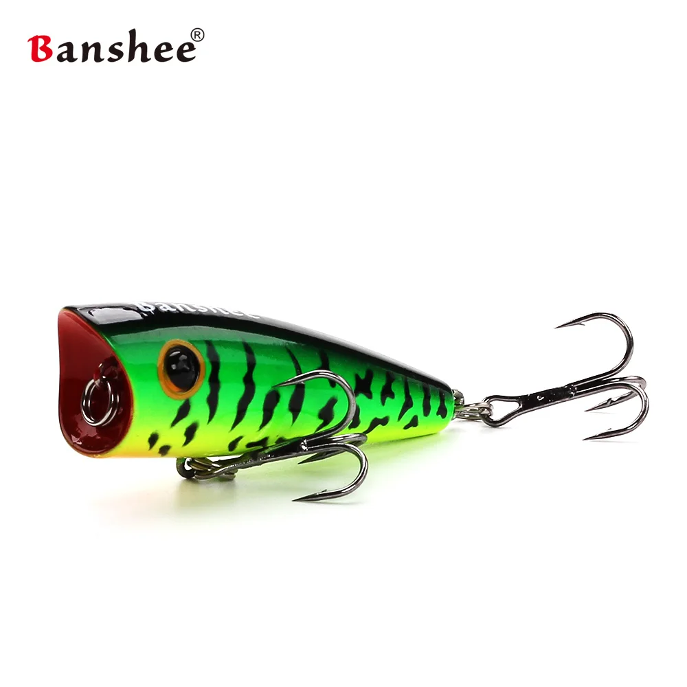 Banshee 60 мм 8 г всплеск машина VP01 погремушка звук жесткая искусственная приманка Воблер topwater приманка поппер для рыбалки