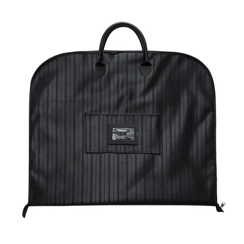 Black Bag Мужской костюм дорожная сумка большая ручная вешалка для багажа пальто чехол для одежды органайзер бизнес молния сумка для путешествий Одежда пылезащитные аксессуары - Цвет: Black Bag