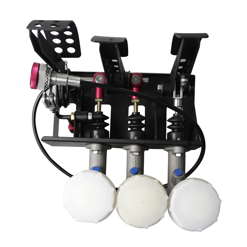 

MOFE Products SPECIAL OFFER Floor Mounted Hydraulic Clutch Pedal Box With Balance Dash Adjuster+3 Plastic oil tank