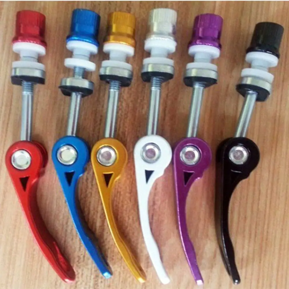 1 PC MTB Sepeda Rilis Cepat Posting Kursi Seatpost Clamp Baut Pengikat Tusuk Sate Sepeda Gunung Aksesoris