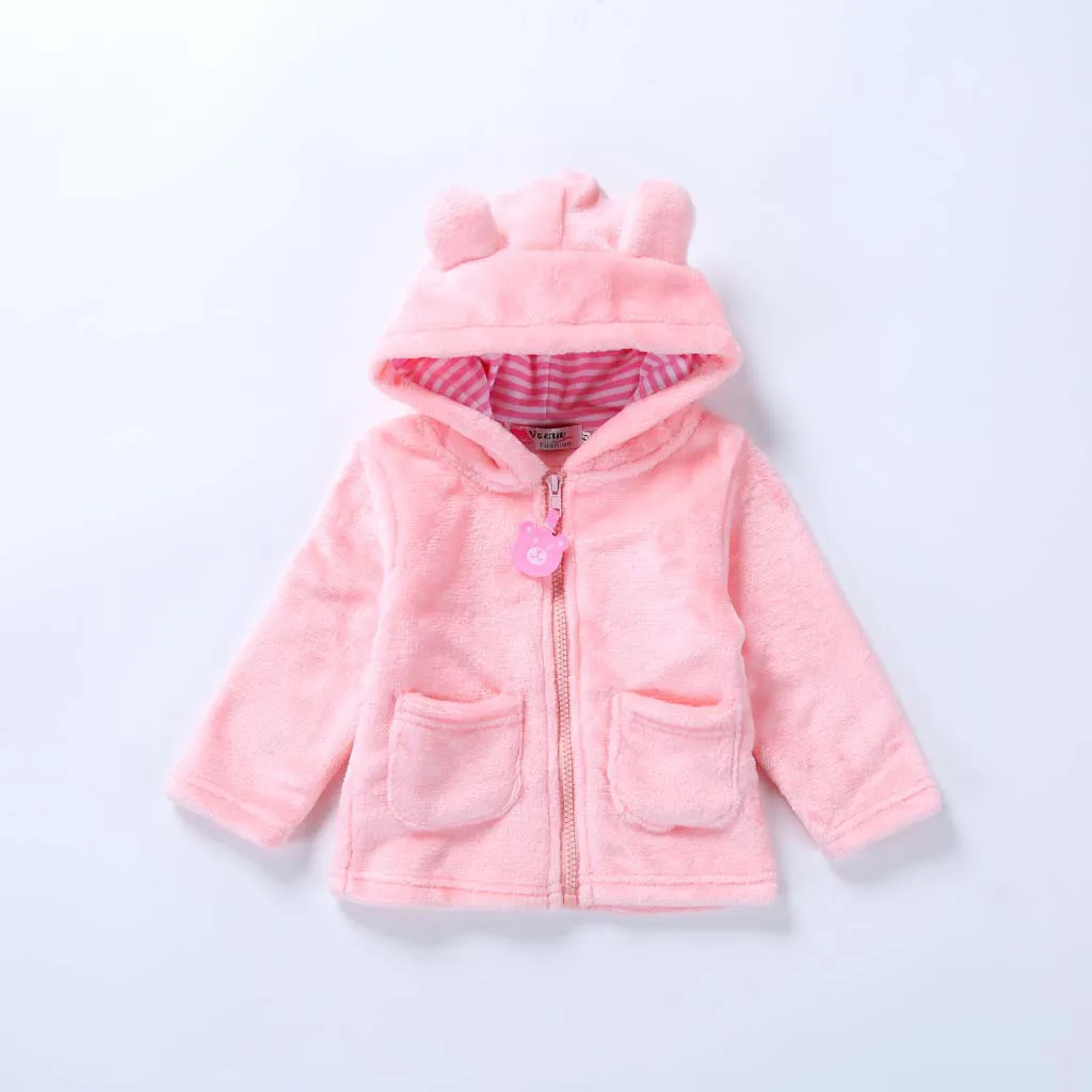 Newborn Baby Boys Girls Winter Overalls For Children Cartoon Long Sleeve Warm Hooded Coat Clothes Snowsuit | Детская одежда и