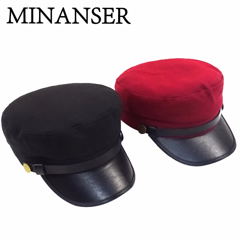 Винтажная Кепка MinanSer Newsboy мужская из искусственной кожи женская кепка в стиле