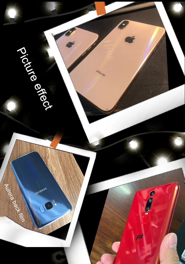JOYCE Aurora Мягкая задняя пленка для samsung Galaxy S8 S9 S10 Plus/Note 8 9 Защита экрана от царапин