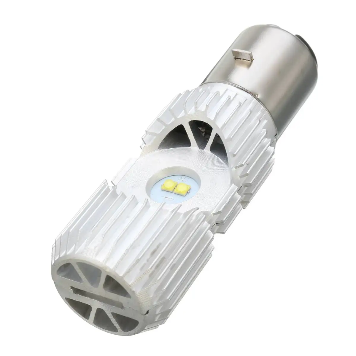 Mofaner 4 светодиодный фонарь для скутера BA20D фара для мотоцикла Мопед ATV Hi/Lo луч 6000K фара для мотоцикла