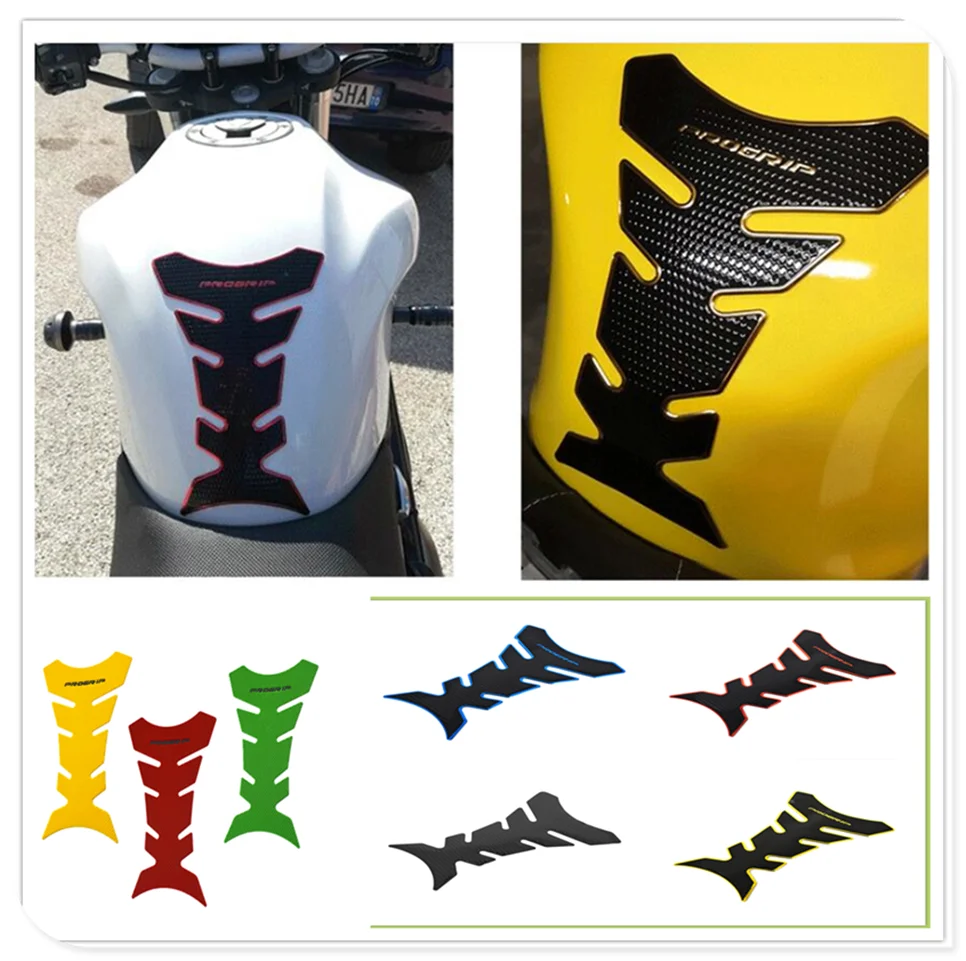 Черная 3D накладка на топливный бак мотоцикла Наклейка защитная крышка наклейка
