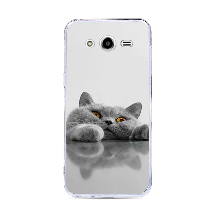 Чехол для Samsung Galaxy Core 2 Duos SM-G355H DS G355M SM-G355h ds 4 5 &quot мягкие силиконовые чехлы