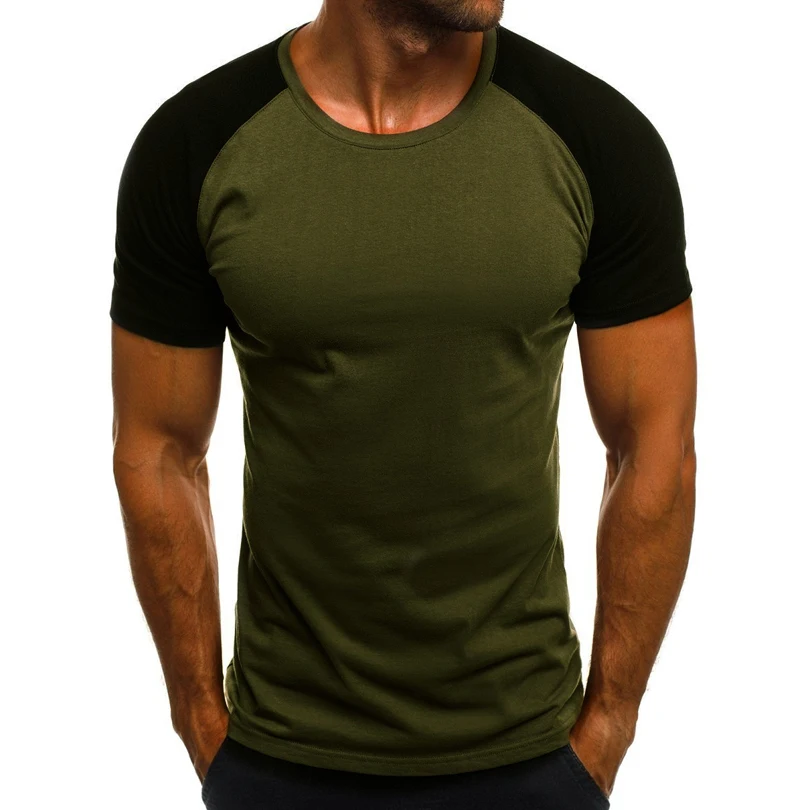 

2019 Summer Thin Casual T Shirt Men Fashion Men 's Camouflage Printed Short Sleeve T Shirt Fitness Male Tees Dropshipping