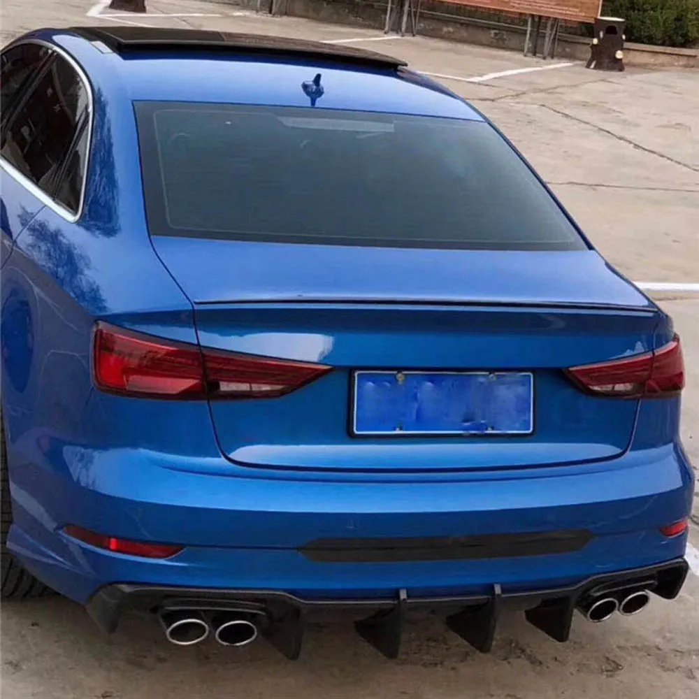 S3 задний диффузор из углеродного волокна подходит для Audi S3 RS3 S Line S3 Sedan Sportback~ не стандарт A3