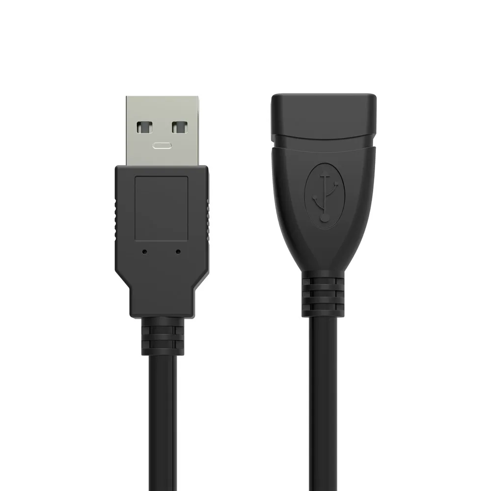 Высокоскоростной Кабель-Удлинитель USB 2,0 с разъемом «Папа-мама», Кабель-адаптер для принтера, камеры, мыши, USB флеш-накопителя
