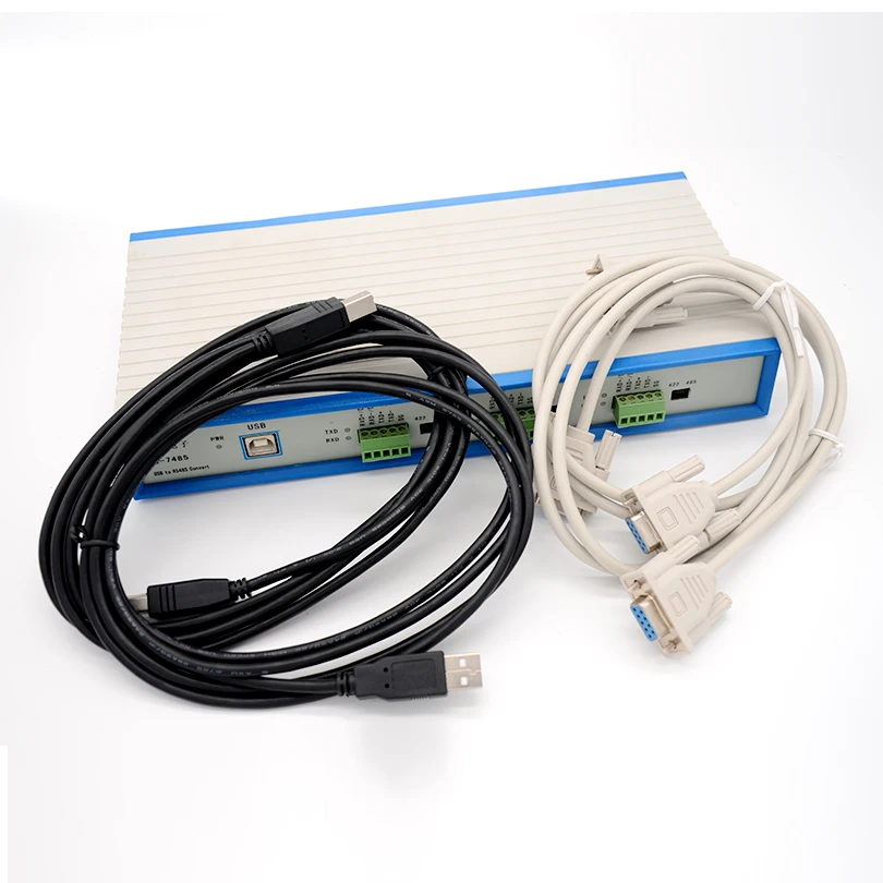 Интерфейс USB к 7 RS485/422 с индикатором передачи данных скорость 300bps ~ 1 Мбит/с