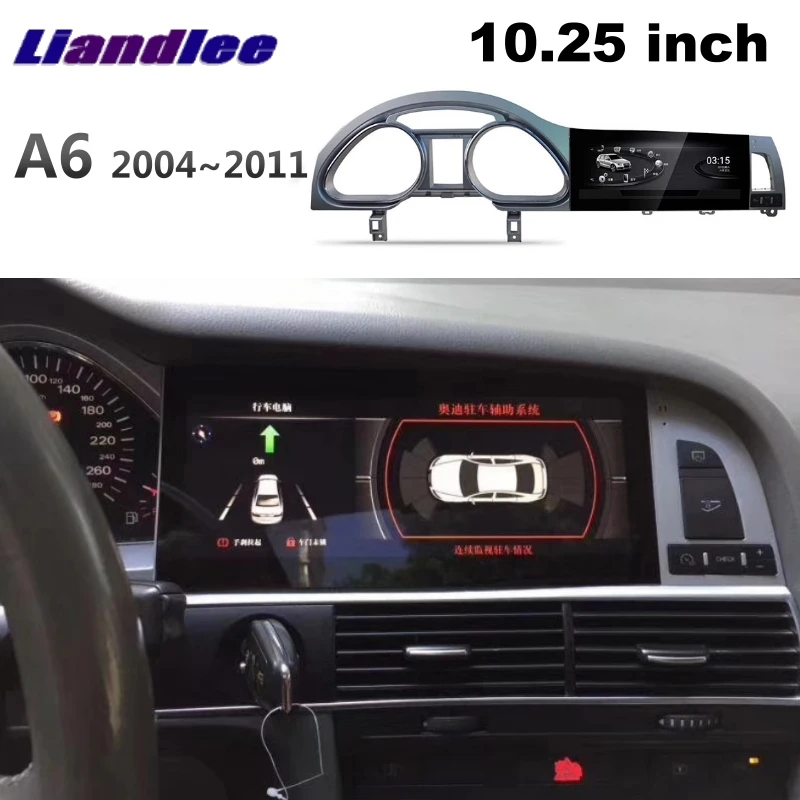 Для Audi A6 A6L 2004 2005 2006 2007 2008~ 2011 MMI 10,2" Автомобильный мультимедийный плеер NAVI Радио Стерео CarPlay адаптер gps навигации