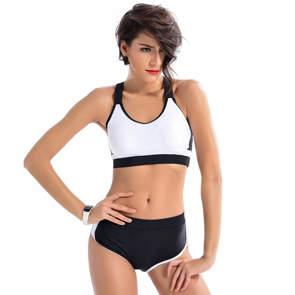 New Competition Bikini Professional Swimwear Women Sport Swimsuit Racing Set Female Plus Size |