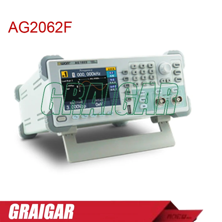 Двухканальный генератор произвольных сигналов AG2062F полоса пропускания 60 МГц