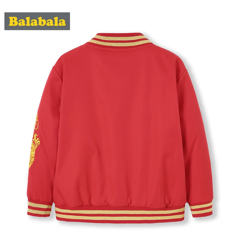 Детская хлопковая куртка Balabala теплая для мальчиков на весну и осень 2019 | Мать