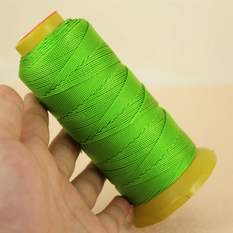 grassgreen 0,2 0,4 0,6 0,8 мм 1 мм из полиамида нейлоновый шнур швейные нитки веревка шелка и кожи с заостренным носком Бисер строка для Цепочки и ожерелья Браслет "сделай сам" для изготовления ювелирных изделий - Цвет: grassgreen