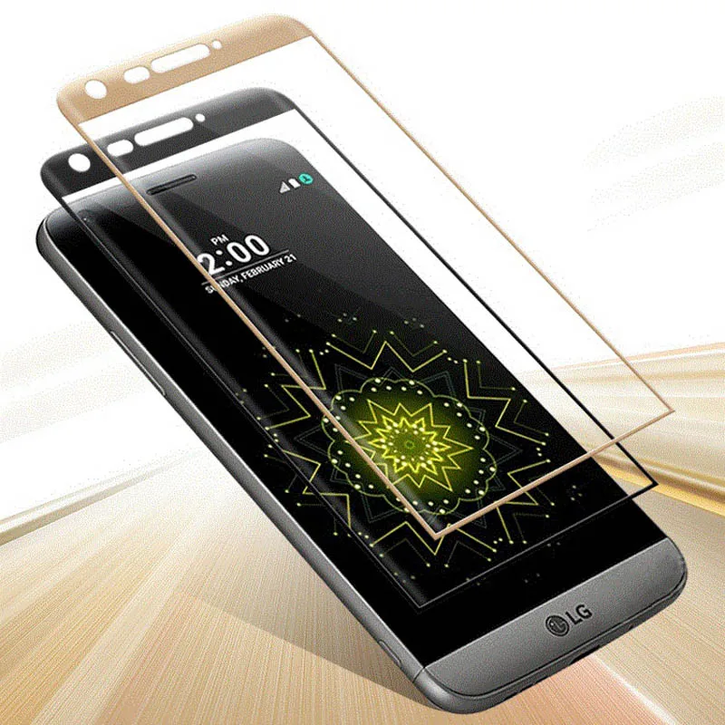 100 шт./лот 3D закаленное стекло для LG G5 SE Полное покрытие экрана Взрывозащищенная