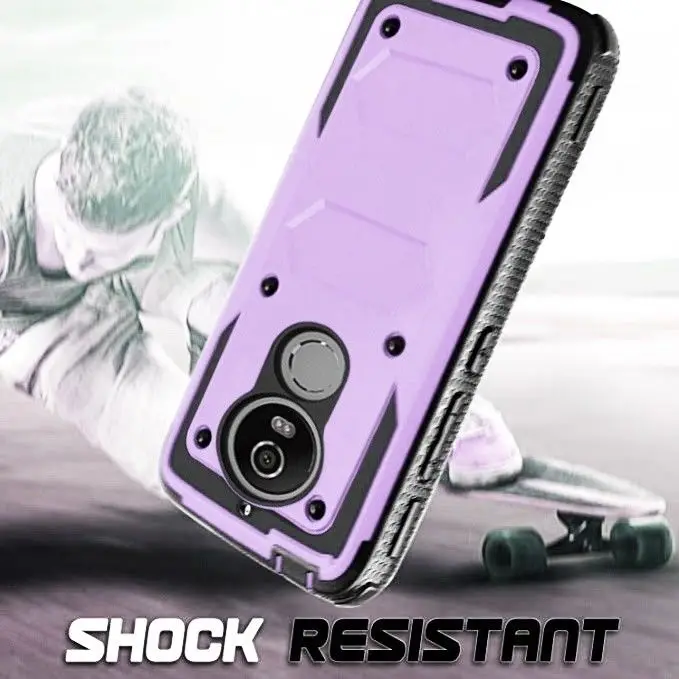 YUMQUA чехол для Motorola Moto E5 Cruise Case Shock Adsording Hybrid Прочный ударопрочный защитный