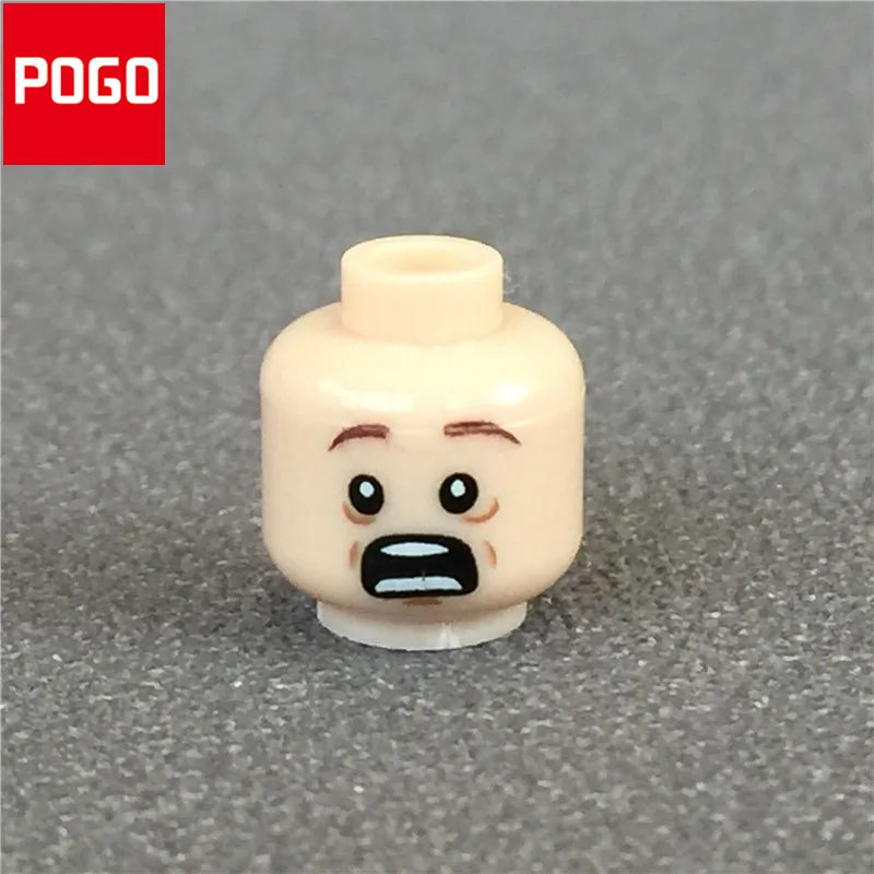 10 шт./лот POGO мужской рисунок голова лицо Экспрессия DIY es образовательные