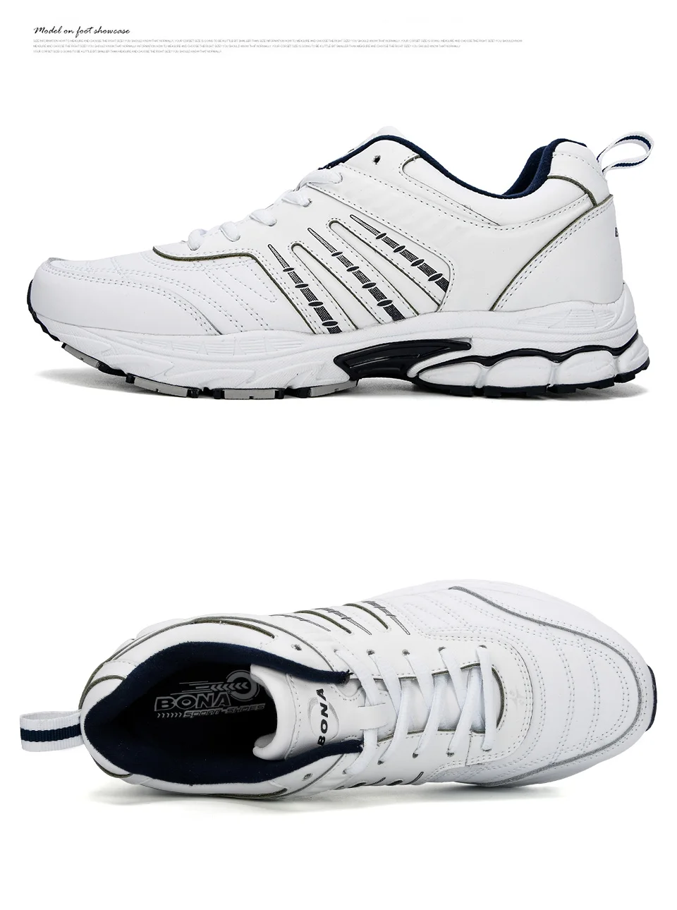 BONA/Новинка года; дышащие мужские кроссовки; zapatillas hombre Sapatos; мужские спортивные кроссовки