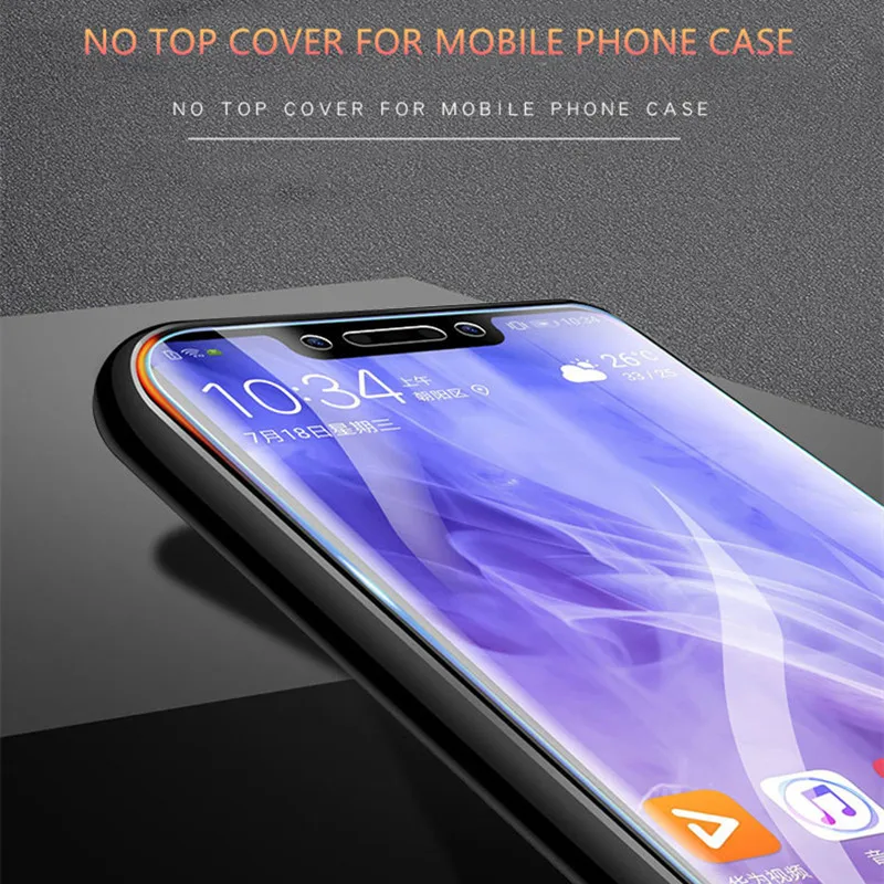 9D закругленные края Защитное стекло для huawei NOVA 4 3 4E полное покрытие против