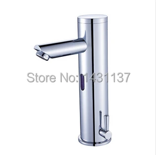 

Бесплатная доставка Модный [B & R] латунный хромированный кран для ванной комнаты с автоматическим датчиком горячей и холодной воды