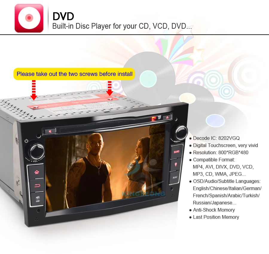 Android 8.0 dab+ MP3 DVD головное устройство GPS спутниковой навигации Автомобильный CD-плеер Радио для Opel Astra H vectra C Zafira Wi-Fi OBD