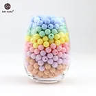 Силиконовые бусины для прорезывания зубов, 9 мм, 200 шт.