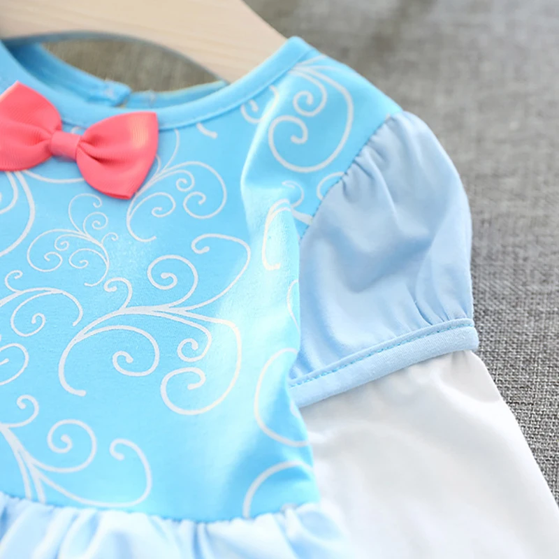 Girls Dresses Princess Belle Elsa Snow White Dress Children Party Cosplay New Years Costume Stage Fantasy Clothes Tutu | Детская одежда