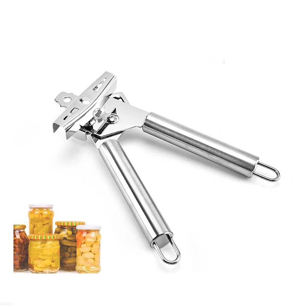 

High Quality Stainless Steel Manual Can Opener Multifunction Bottle Opener Household Kitchen Accessories Tools 3