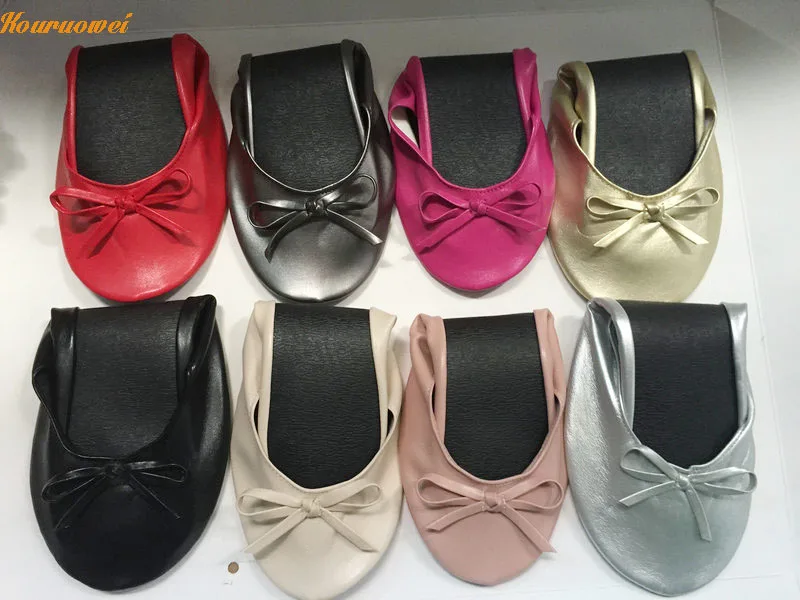 Бесплатная доставка! Оптовая продажа Недорогие Одноразовые складные балетки