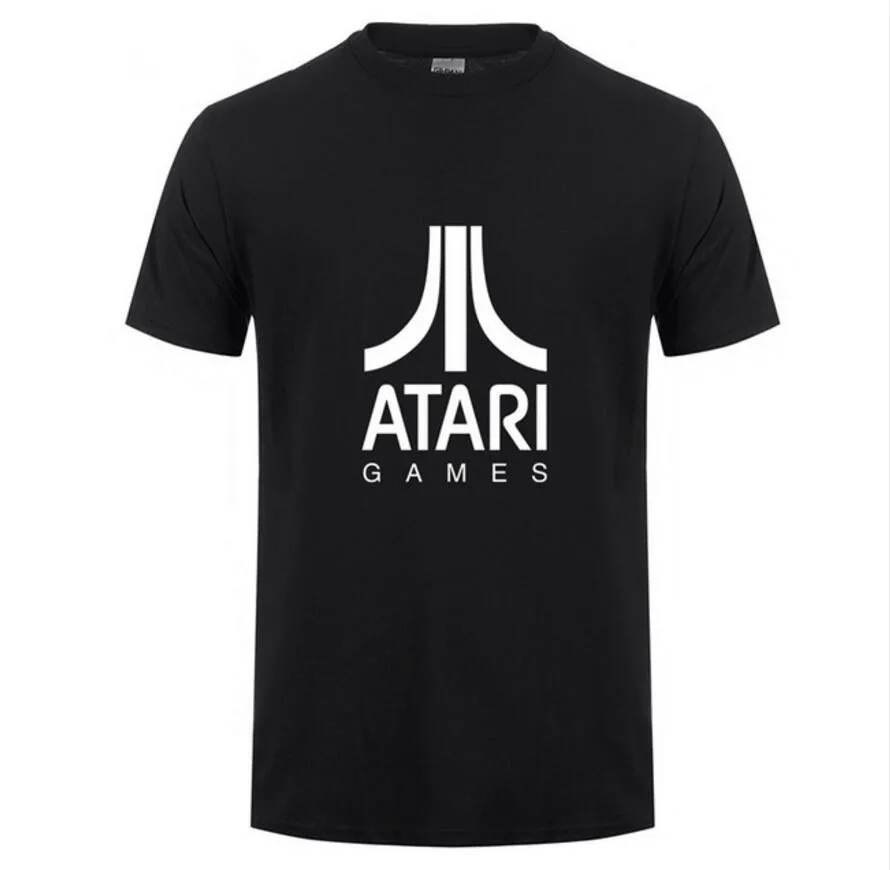 2019 летнее принтованное платье ATARI футболка с коротким рукавом Мужская классная