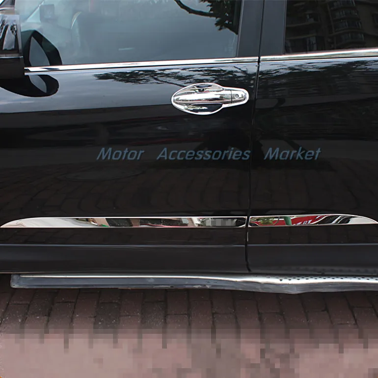 Новая хромированная отделка корпуса двери из нержавеющей стали для Honda CR V 2012 2013