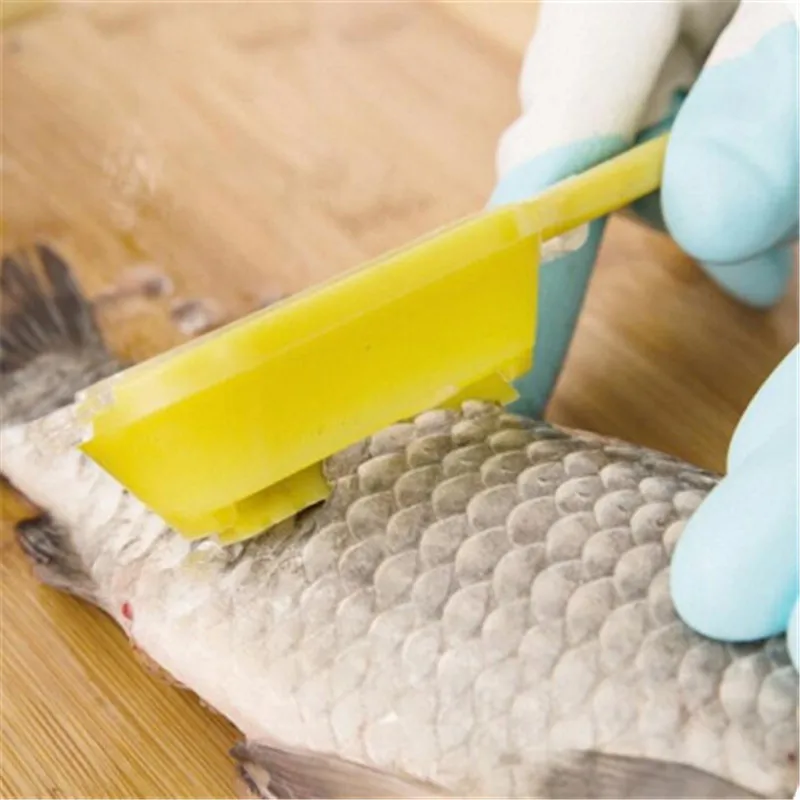 Рыбьей чешуи кисти выскабливание Кантер (рыбацкие весы) машины для очистки