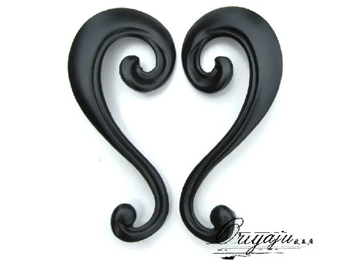 

Black/SS - 96 - mm modern European cabinet handle rural cage wardrobe drawer handle the high-quality goods of a couple