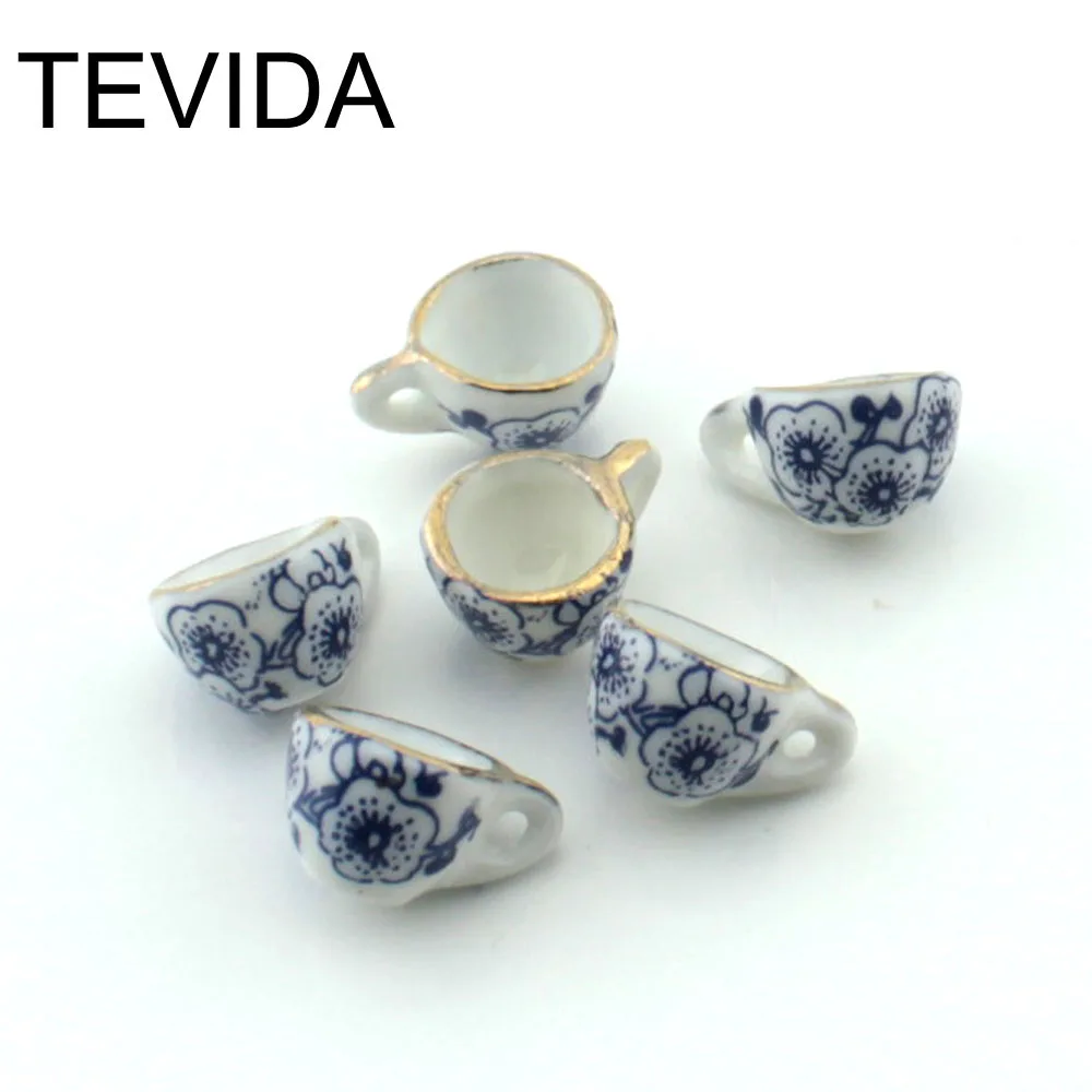 TEVIDA R32, 20 шт./лот, мини фарфоровая керамическая бусина, чашка, кувшин, чайник, изготовление ювелирных изделий, сделай сам, для сережек, цепей, бусин, ювелирный аксессуар
