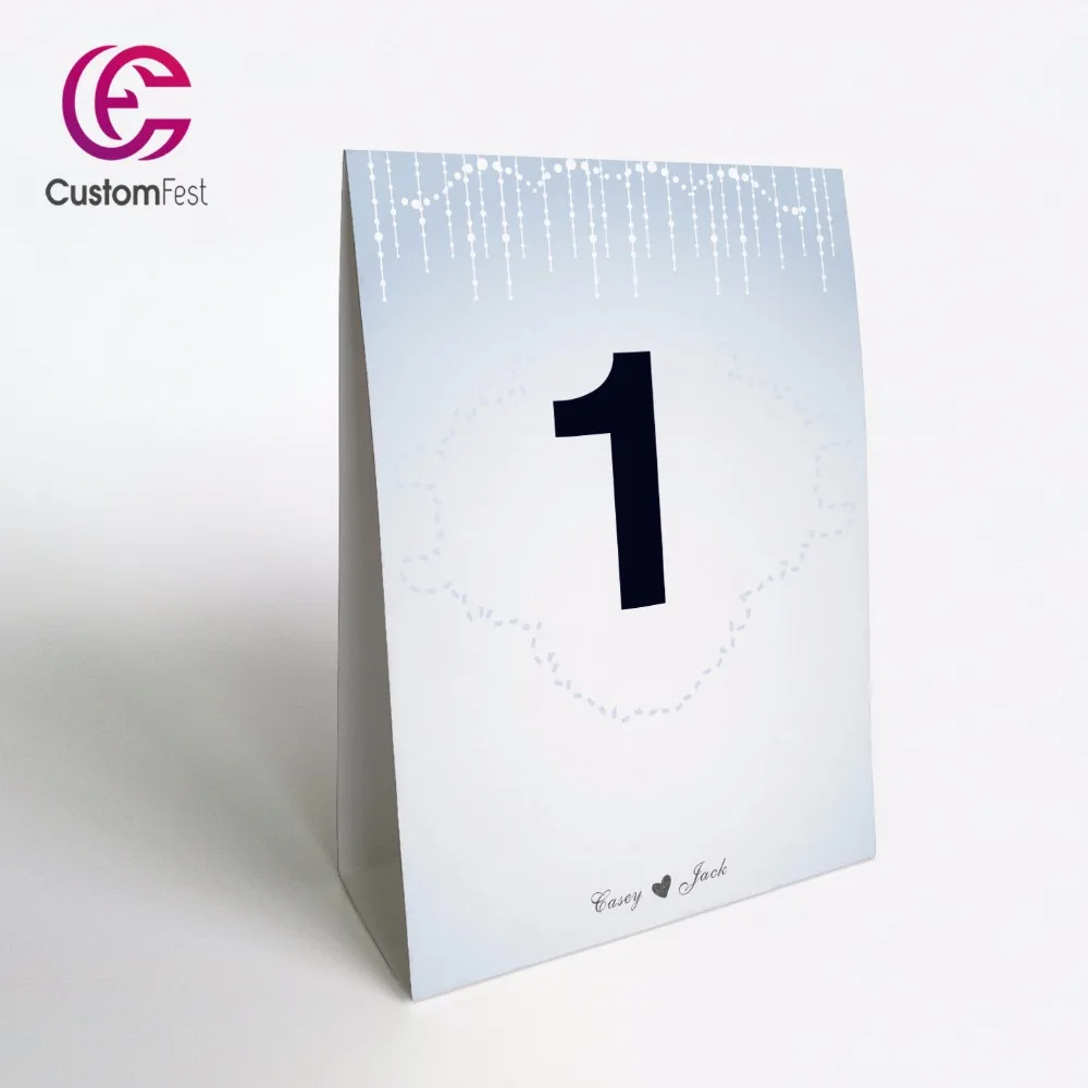 

10 шт./лот персонализированный Романтический Дизайн Стенд Бесплатный стол номер TN020