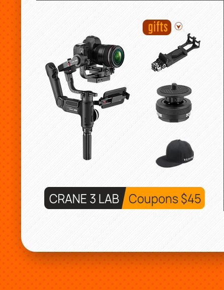 Zhiyun Weebill Lab Crane 3 Lab Monopod с 1/4 до 3/8 srew для крана 2 3 Crane-M Plus MOZA стабилизатор Feiyu DJI RONIN SC