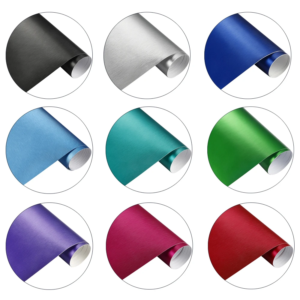 Стайлинг автомобиля 30*100 см ПВХ водонепроницаемая хромированная виниловая